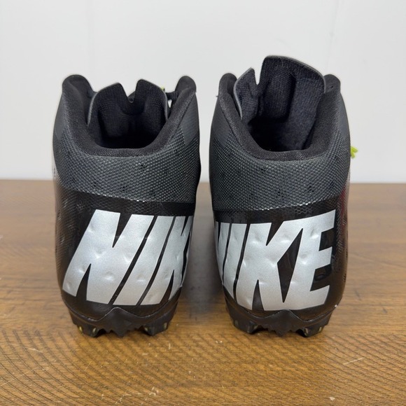 Nike Football Cleats Mens 14.5 Black Vapor Carbon Elite Talon Hyperfuse Athletic